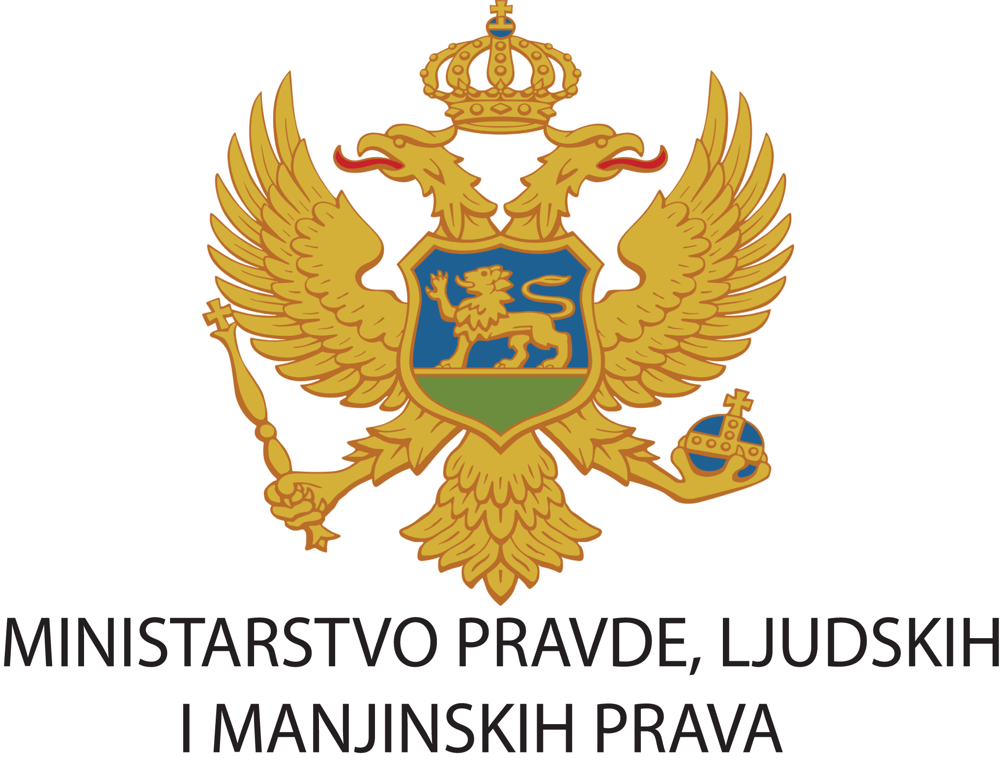 Logo Ministarstvo pravde, ljudskih i manjinskih prava